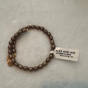 Alex and Ani Gold Geneva Wrap Bracelet